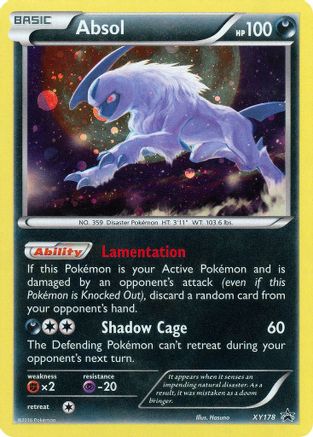 Absol (XY178) [XY: Black Star Promos] - Pokémon - Card Brawlers | Quebec | Canada |