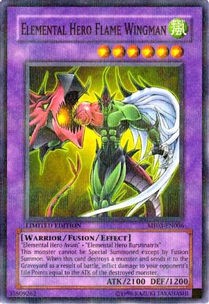 Héros élémentaire Flame Wingman [MF03-EN006] Rare parallèle 