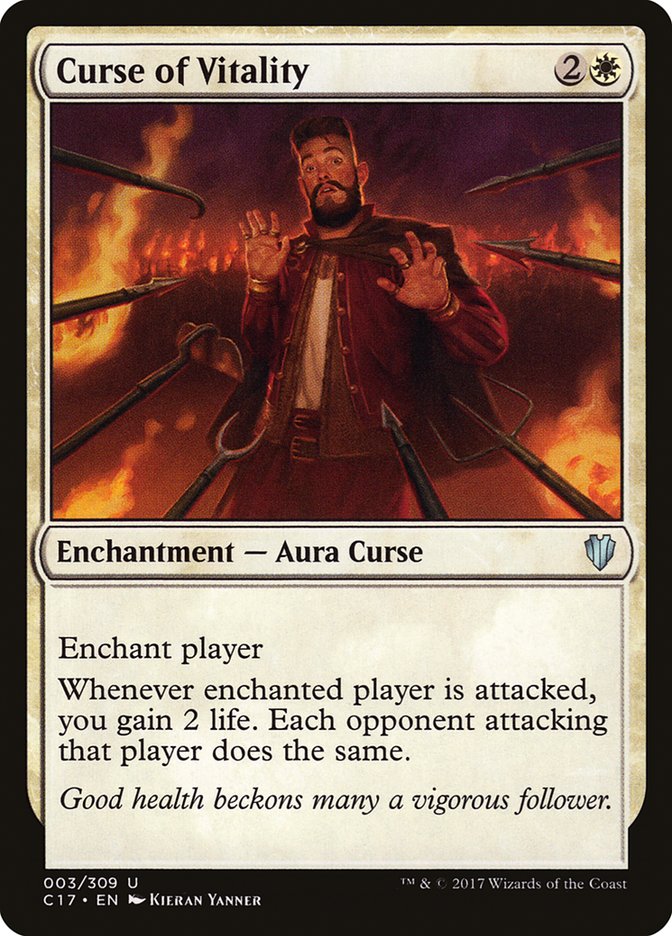Curse of Vitality [Commander 2017] - Magic: The Gathering - Card Brawlers | Quebec | Canada |