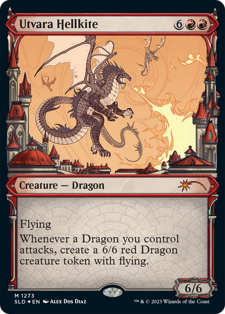 Utvara Hellkite (Halo Foil) [Secret Lair Drop Series] - Magic: The Gathering - Card Brawlers | Quebec | Canada |