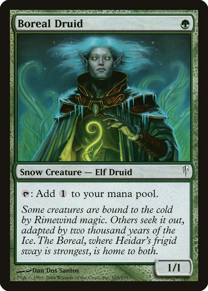 Boreal Druid [Coldsnap] - Magic: The Gathering - Card Brawlers | Quebec | Canada |
