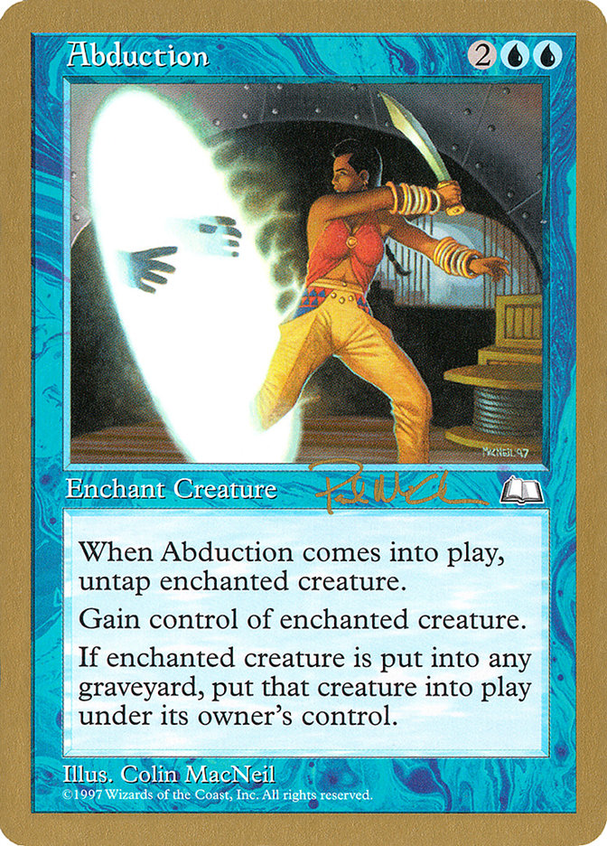 Abduction (Paul McCabe) [World Championship Decks 1997] - Magic: The Gathering - Card Brawlers | Quebec | Canada |