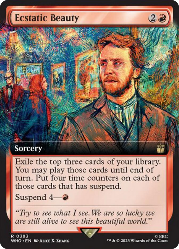 Ecstatic Beauty (Extended Art) [Doctor Who] - Magic: The Gathering - Card Brawlers | Quebec | Canada |