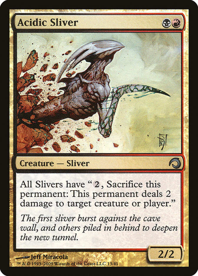 Acidic Sliver [Premium Deck Series: Slivers] - Magic: The Gathering - Card Brawlers | Quebec | Canada |