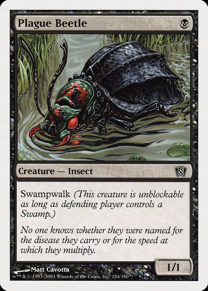 Plague Beetle [Eighth Edition] - Magic: The Gathering - Card Brawlers | Quebec | Canada |