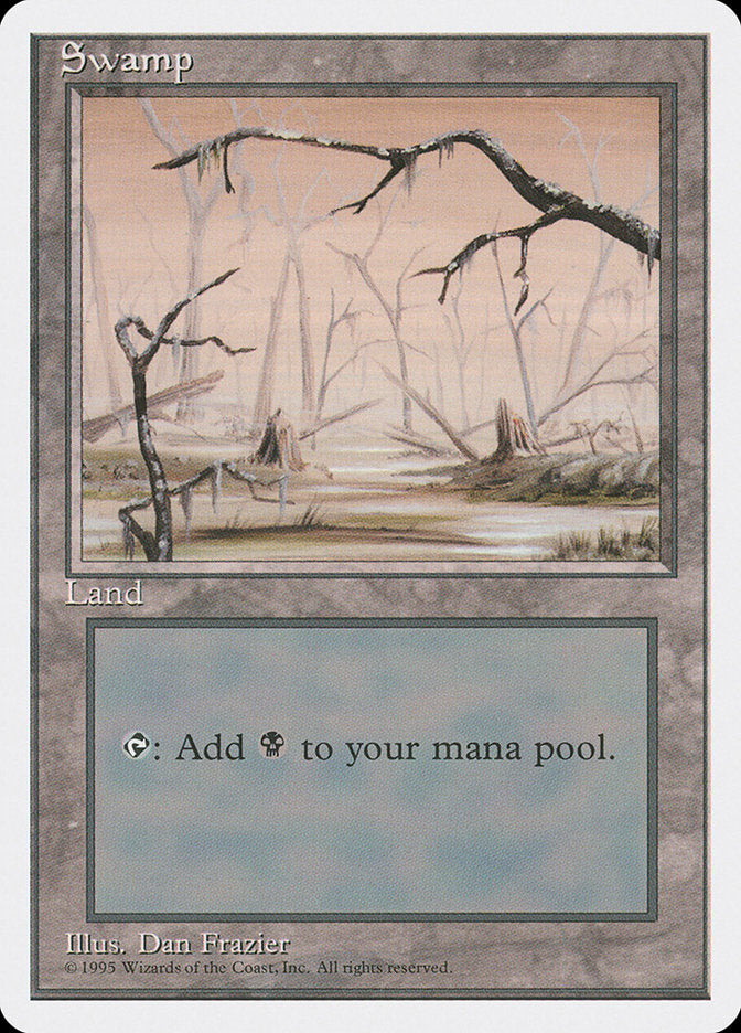 Swamp (Orange Sky) [Fourth Edition] - Magic: The Gathering - Card Brawlers | Quebec | Canada |