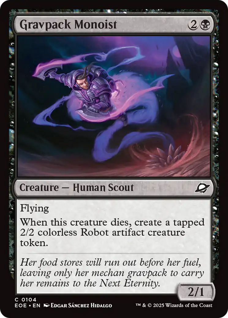 Gravpack Monoist [Edge of Eternities] - Magic: The Gathering - Card Brawlers | Quebec | Canada |