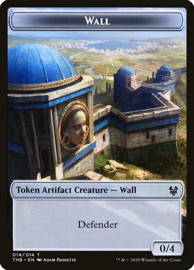 Wall Token [Theros Beyond Death Tokens] - Magic: The Gathering - Card Brawlers | Quebec | Canada |