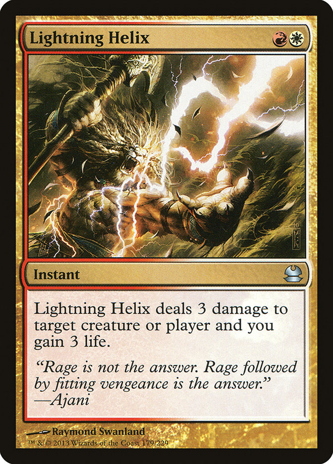 Lightning Helix [Modern Masters] - Magic: The Gathering - Card Brawlers | Quebec | Canada |