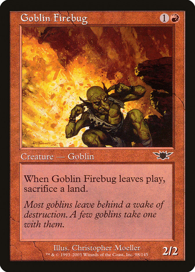 Goblin Firebug [Legions] - Magic: The Gathering - Card Brawlers | Quebec | Canada |