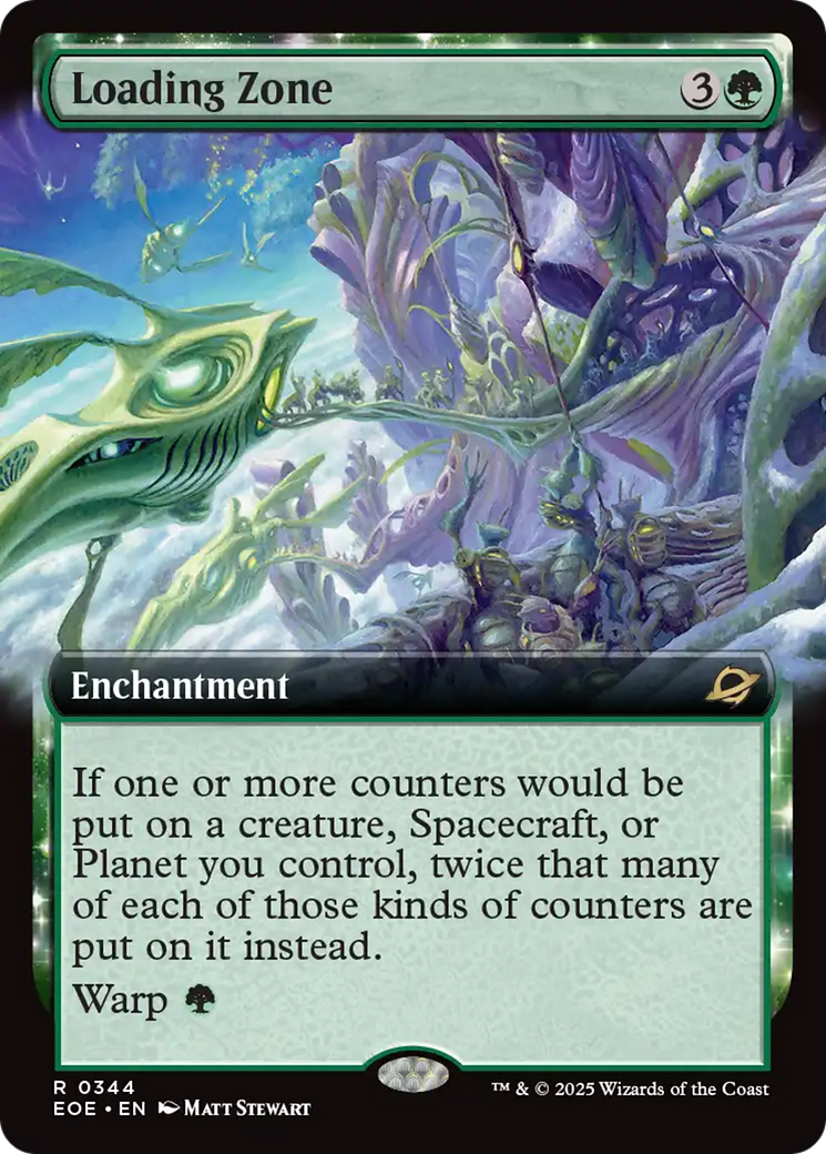 Loading Zone (Extended Art) [Edge of Eternities] - Magic: The Gathering - Card Brawlers | Quebec | Canada |