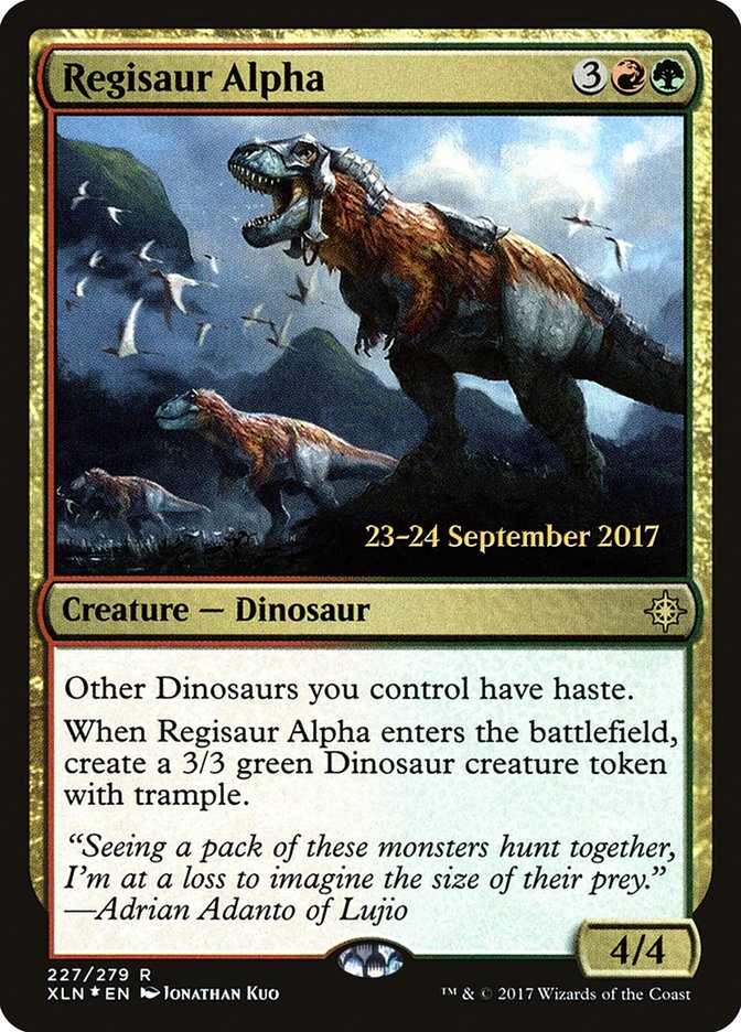 Regisaur Alpha [Ixalan Prerelease Promos] - Magic: The Gathering - Card Brawlers | Quebec | Canada |