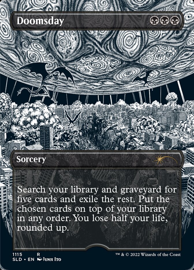 Doomsday (Borderless Etched Foil) [Secret Lair Drop Series] - Magic: The Gathering - Card Brawlers | Quebec | Canada |