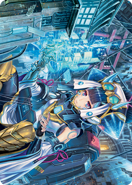 Covert Technician Art Card [Kamigawa: Neon Dynasty Art Series] - Magic: The Gathering - Card Brawlers | Quebec | Canada |