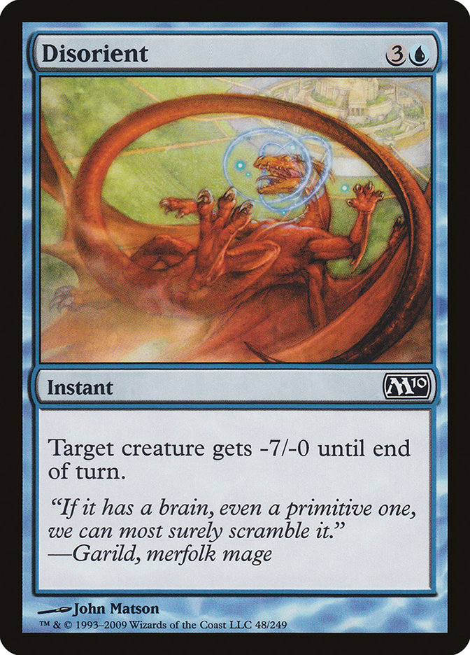 Disorient [Magic 2010] - Magic: The Gathering - Card Brawlers | Quebec | Canada |