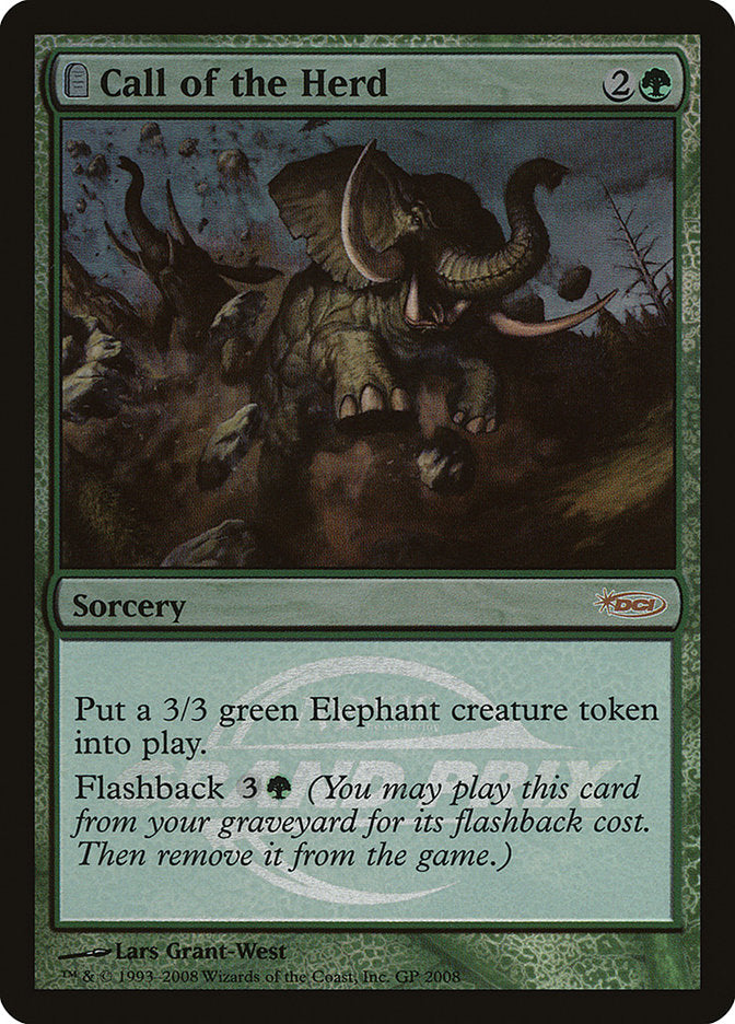 Call of the Herd (Grand Prix) [Grand Prix Promos] - Magic: The Gathering - Card Brawlers | Quebec | Canada |
