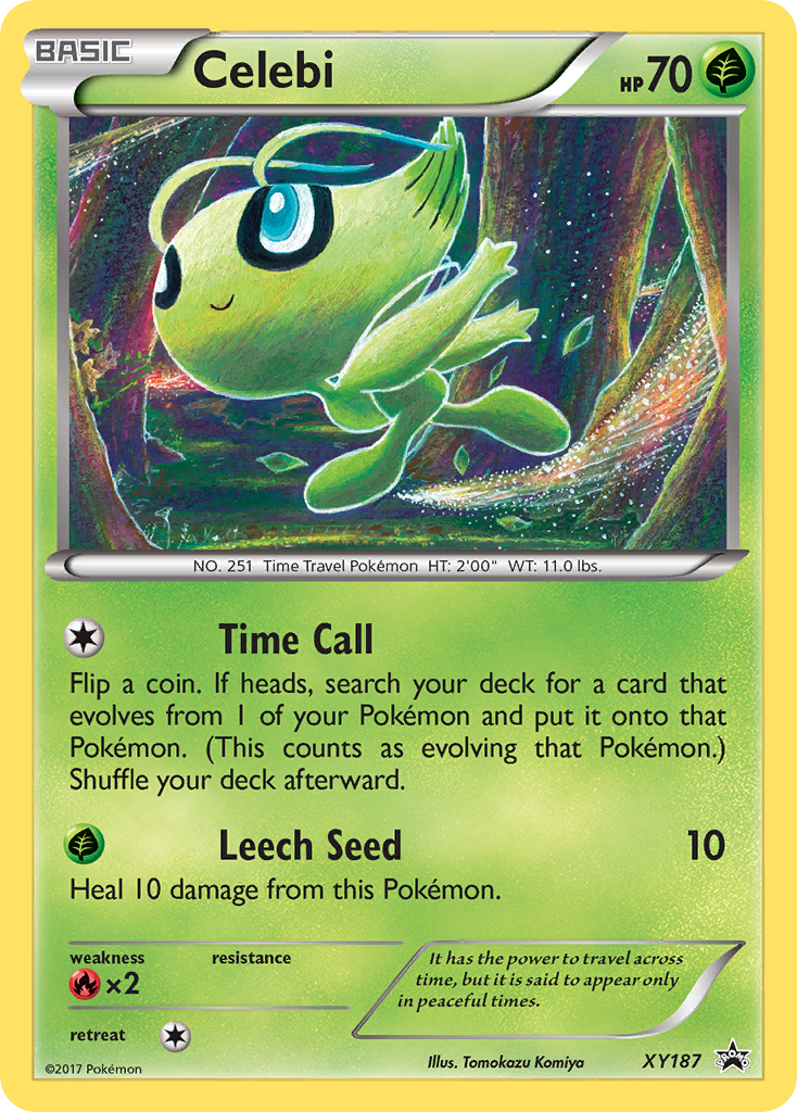 Celebi (XY187) [XY: Black Star Promos] - Pokémon - Card Brawlers | Quebec | Canada |