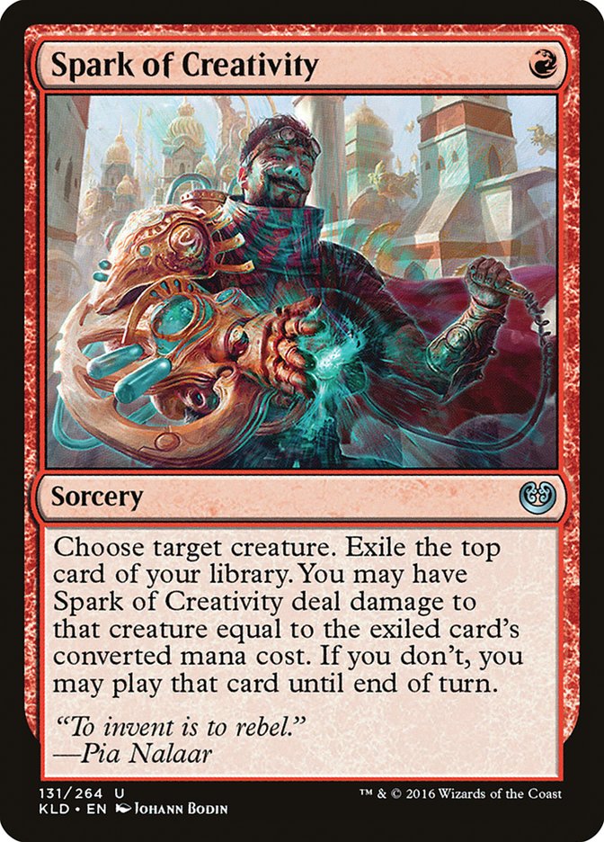 Spark of Creativity [Kaladesh] - Magic: The Gathering - Card Brawlers | Quebec | Canada |