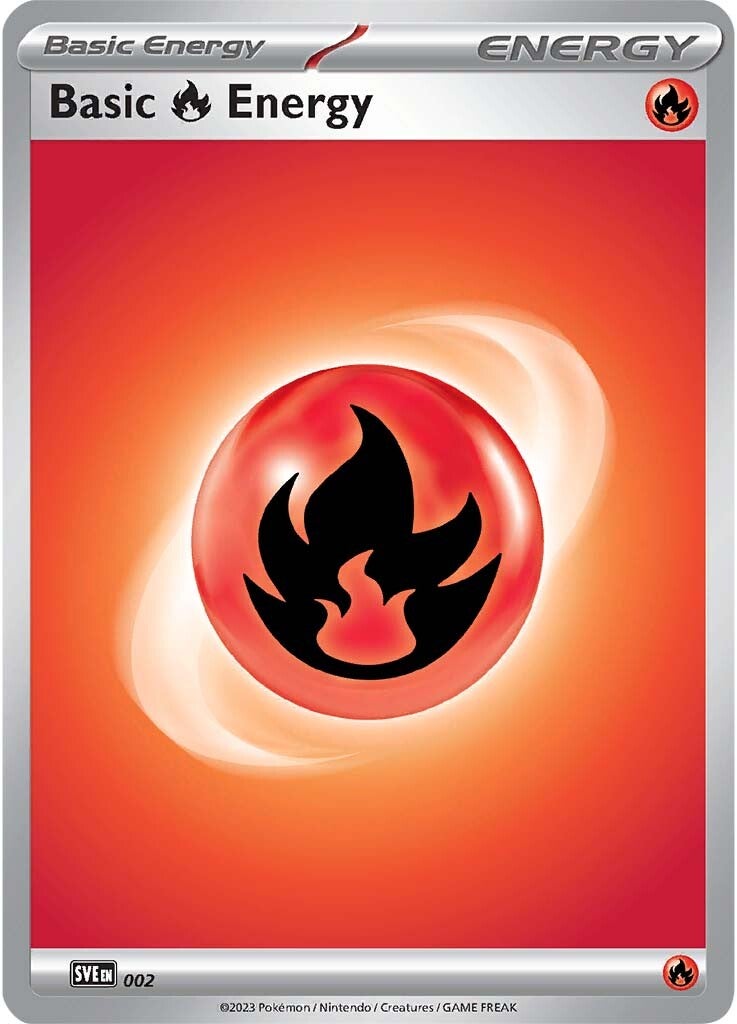 Fire Energy (002) [Scarlet & Violet: Base Set] - Pokémon - Card Brawlers | Quebec | Canada |