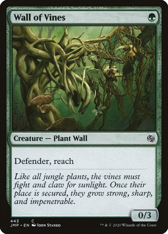 Wall of Vines [Jumpstart] - Magic: The Gathering - Card Brawlers | Quebec | Canada |