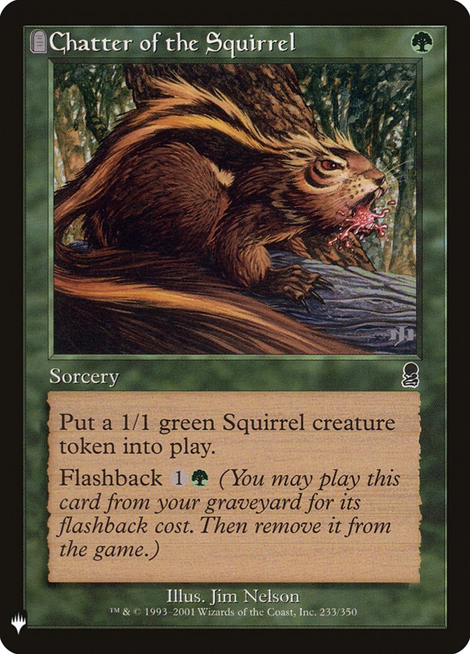 Chatter of the Squirrel [Mystery Booster] - Magic: The Gathering - Card Brawlers | Quebec | Canada |