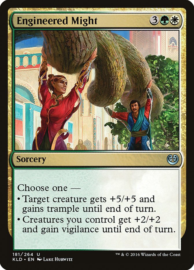 Engineered Might [Kaladesh] - Magic: The Gathering - Card Brawlers | Quebec | Canada |