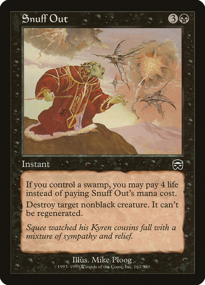 Snuff Out [Mercadian Masques] - Magic: The Gathering - Card Brawlers | Quebec | Canada |