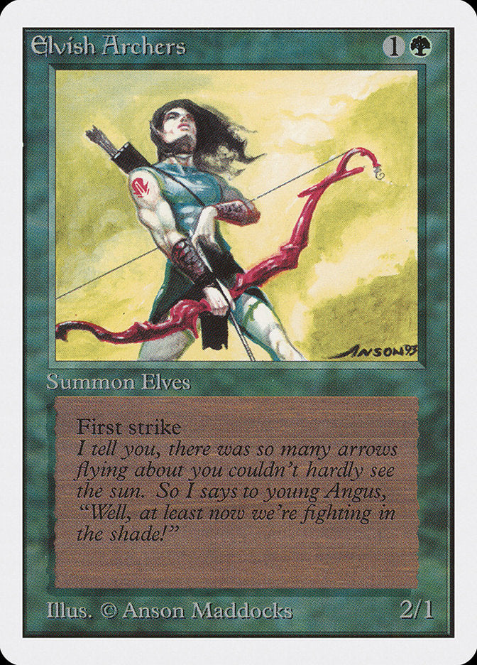 Elvish Archers [Unlimited Edition] - Magic: The Gathering - Card Brawlers | Quebec | Canada |