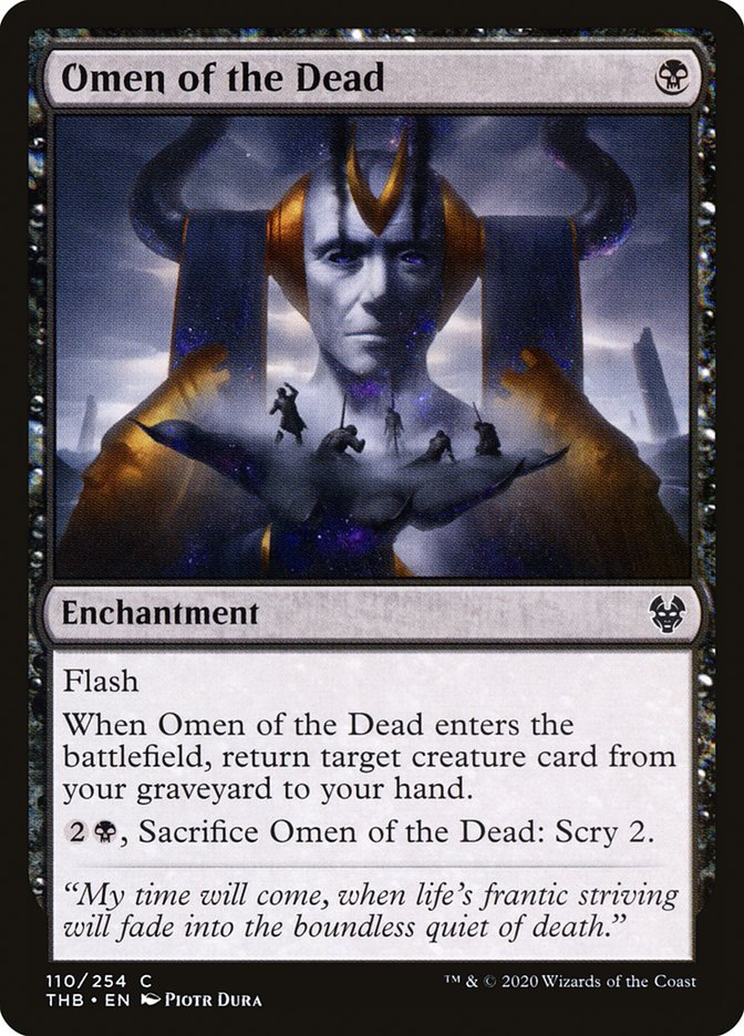 Omen of the Dead [Theros Beyond Death] - Magic: The Gathering - Card Brawlers | Quebec | Canada |