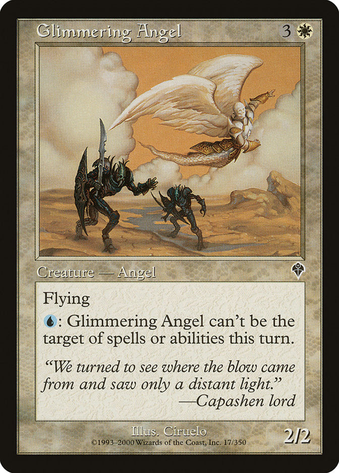 Glimmering Angel [Invasion] - Magic: The Gathering - Card Brawlers | Quebec | Canada |