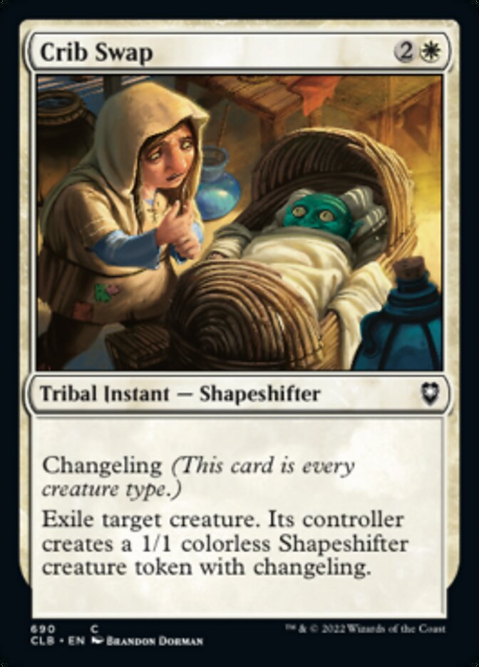 Crib Swap [Commander Legends: Battle for Baldur's Gate] - Magic: The Gathering - Card Brawlers | Quebec | Canada |