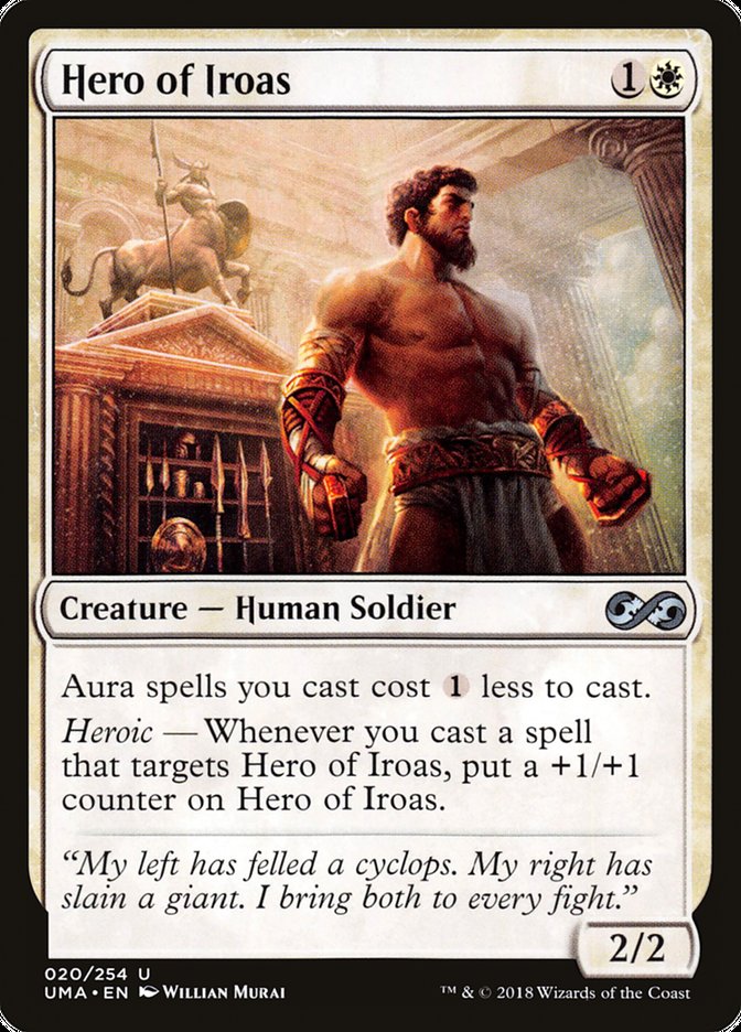 Hero of Iroas [Ultimate Masters] - Magic: The Gathering - Card Brawlers | Quebec | Canada |
