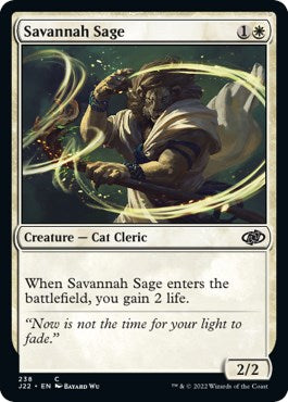 Savannah Sage [Jumpstart 2022] - Magic: The Gathering - Card Brawlers | Quebec | Canada |