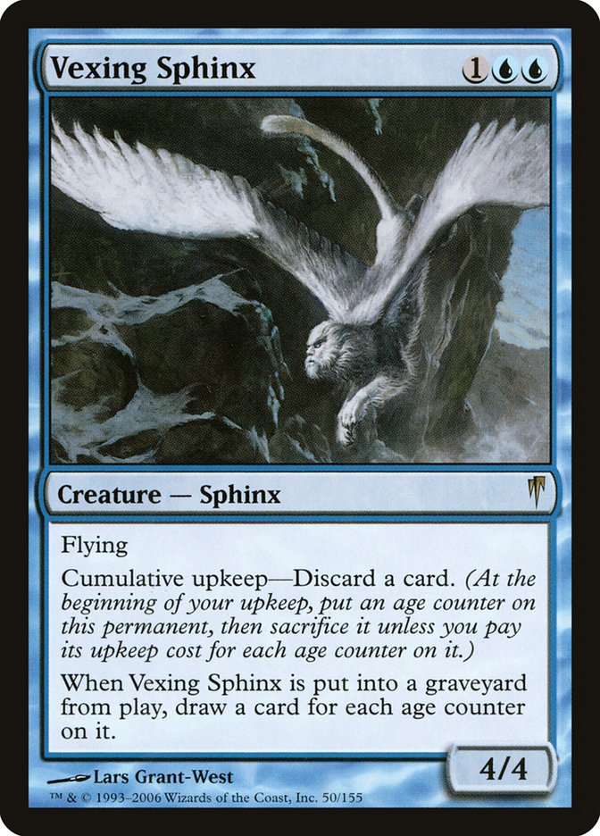 Vexing Sphinx [Coldsnap] - Magic: The Gathering - Card Brawlers | Quebec | Canada |