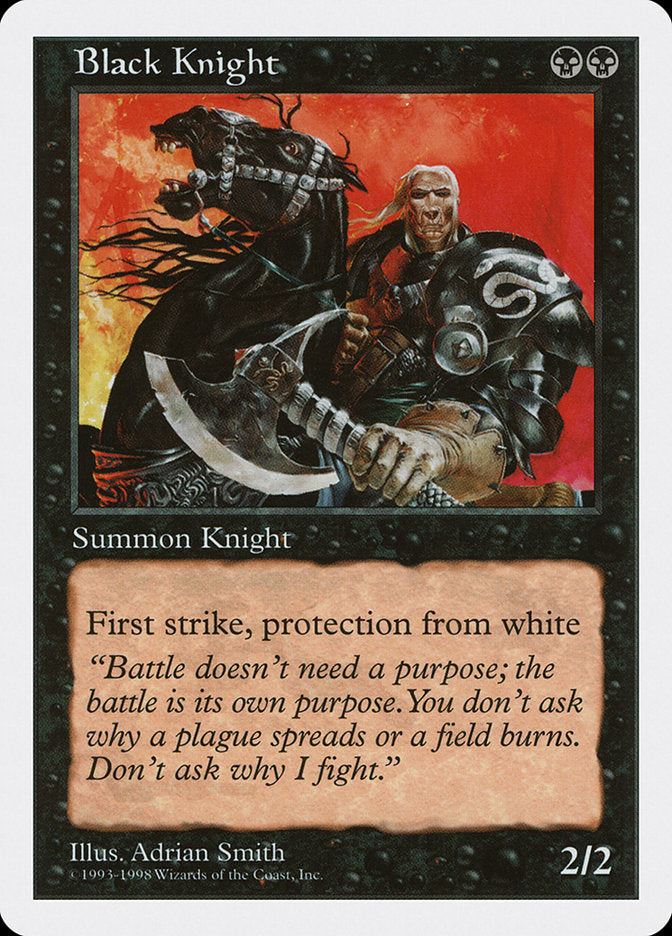 Black Knight [Anthologies] - Magic: The Gathering - Card Brawlers | Quebec | Canada |