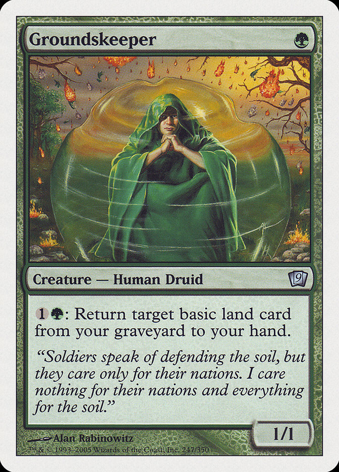 Groundskeeper [Ninth Edition] - Magic: The Gathering - Card Brawlers | Quebec | Canada |
