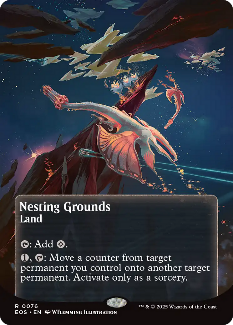 Nesting Grounds (0076) (Borderless) [Edge of Eternities: Stellar Sights] - Magic: The Gathering - Card Brawlers | Quebec | Canada |