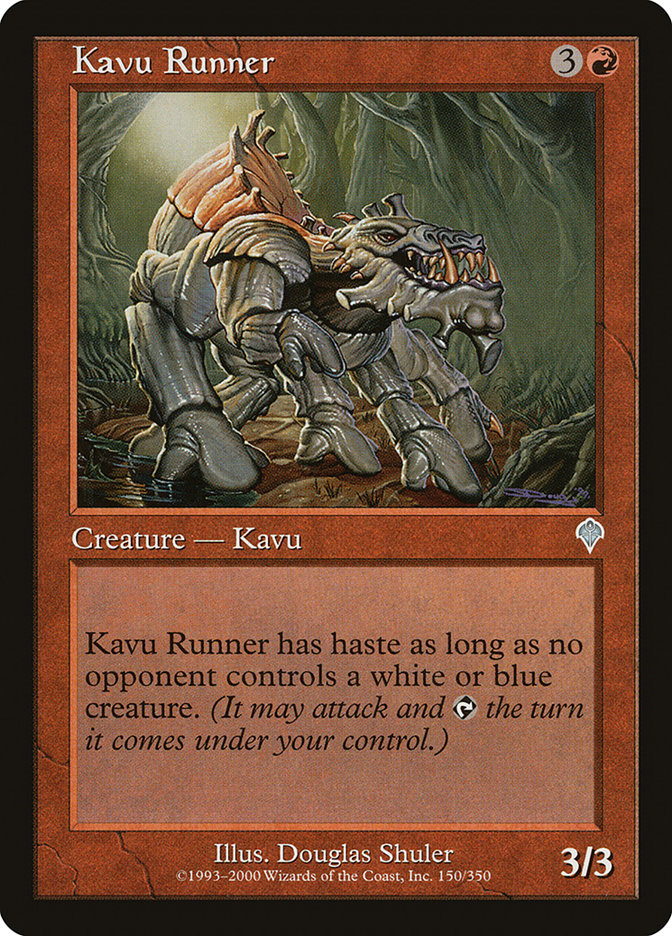 Kavu Runner [Invasion] - Magic: The Gathering - Card Brawlers | Quebec | Canada |