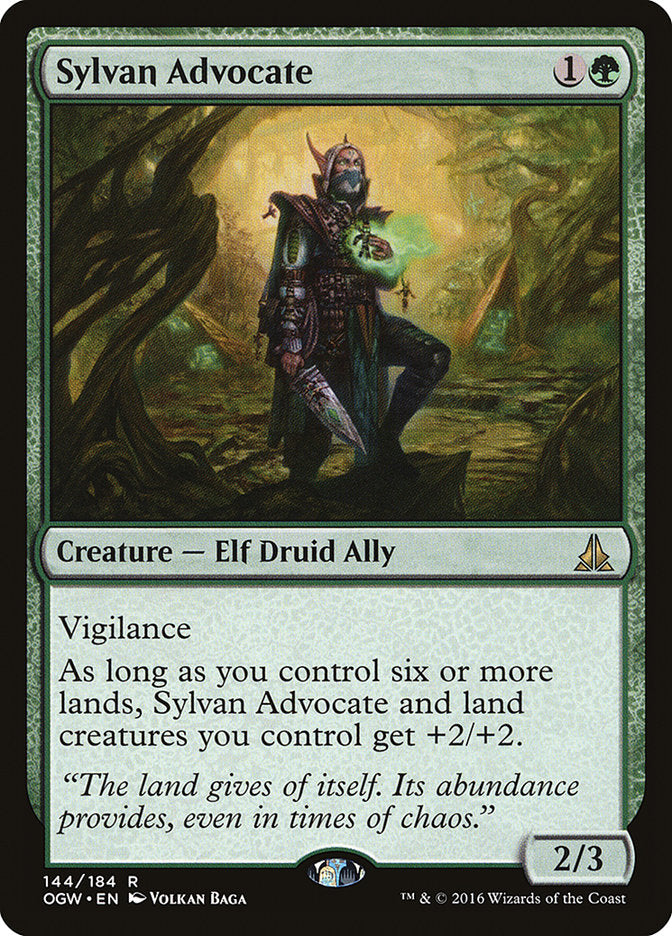 Sylvan Advocate [Oath of the Gatewatch] - Magic: The Gathering - Card Brawlers | Quebec | Canada |