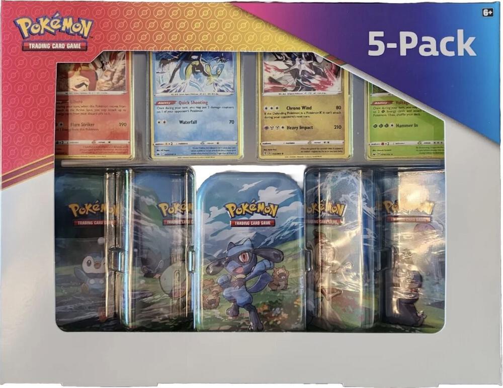 Pokemon TCG - Sinnoh Stars Mini Tins 5-Pack