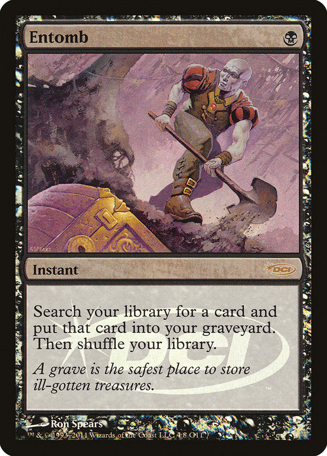 Entomb [Judge Gift Cards 2011] - Magic: The Gathering - Card Brawlers | Quebec | Canada |