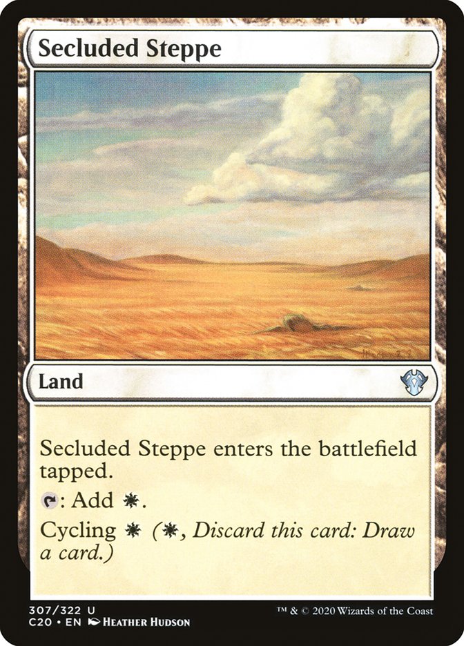 Secluded Steppe [Commander 2020] - Magic: The Gathering - Card Brawlers | Quebec | Canada |