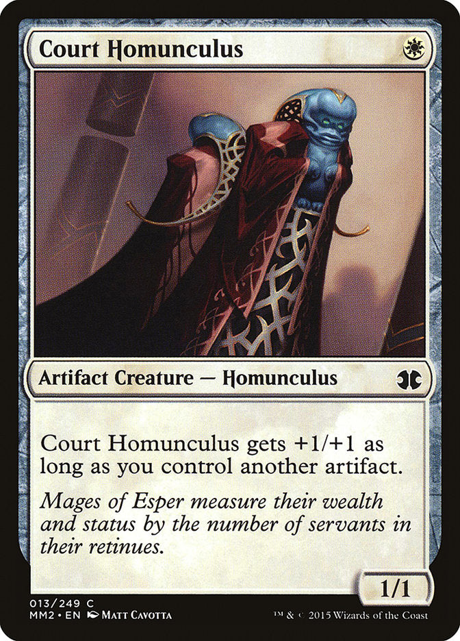 Court Homunculus [Modern Masters 2015] - Magic: The Gathering - Card Brawlers | Quebec | Canada |