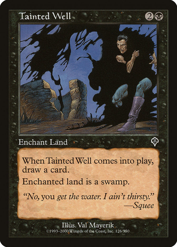 Tainted Well [Invasion] - Magic: The Gathering - Card Brawlers | Quebec | Canada |