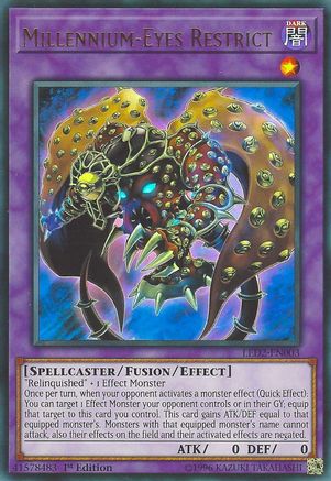 Millennium-Eyes Restrict [LED2-EN003] Ultra Rare - Yu-Gi-Oh! - Card Brawlers | Quebec | Canada |