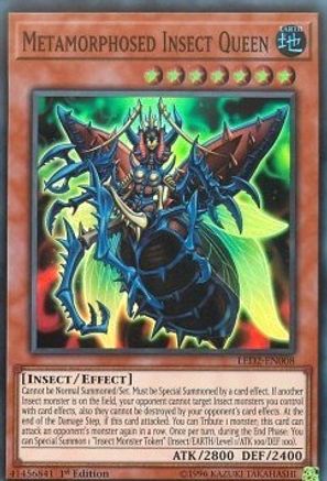 Metamorphosed Insect Queen [LED2-EN008] Super Rare - Yu-Gi-Oh! - Card Brawlers | Quebec | Canada |