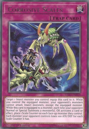 Corrosive Scales [LED2-EN010] Rare - Yu-Gi-Oh! - Card Brawlers | Quebec | Canada |