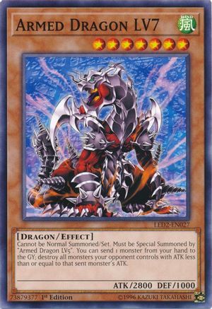 Armed Dragon LV7 [LED2-EN027] Common - Yu-Gi-Oh! - Card Brawlers | Quebec | Canada |