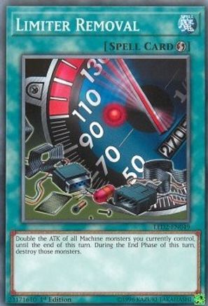 Limiter Removal [LED2-EN049] Common - Yu-Gi-Oh! - Card Brawlers | Quebec | Canada |
