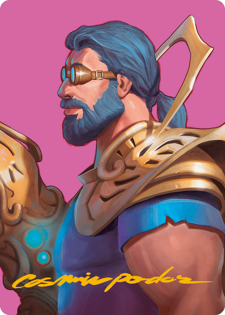 Satya, Aetherflux Genius Art Card (Gold-Stamped Signature) [Modern Horizons 3 Art Series] - Magic: The Gathering - Card Brawlers | Quebec | Canada |